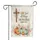 With God All Things Are Possible Cross Autumn Pumpkins - Faith Home Decor Gift Garden Flag - 3