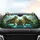 Happy Sea Turtle Family Tropical Ocean - Road Trip Gift for Turtle Lovers Car Sunshade - 4