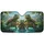 Happy Sea Turtle Family Tropical Ocean - Road Trip Gift for Turtle Lovers Car Sunshade - 3