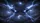 Menacing Electric Blue Eyes Lightning Cosmic Storm - Car Interior Upgrade Car Sunshade - 7