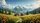 Winding Path Sunflower Fields Rustic Cabins Alpine Mountains - Road Trip Gift Car Sunshade - 7