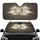 Contemplative Sun Moon Celestial Alignment Cosmic Scene - Car Interior Upgrade Car Sunshade - 1