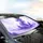 Vibrant Volumetric Purple Smoke Ethereal Clouds Luminous White - Car Interior Upgrade Car Sunshade - 6