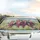Pink Yellow Purple Floral Butterfly Garden Cascade Car Interior Upgrade Car Sunshade - 5