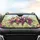 Pink Yellow Purple Floral Butterfly Garden Cascade Car Interior Upgrade Car Sunshade - 4