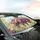 Pink Yellow Purple Floral Butterfly Garden Cascade Car Interior Upgrade Car Sunshade - 6