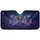 Golden Moth Glowing Wings Cosmic Nebula Floral - Car Interior Upgrade Car Sunshade - 3