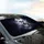 Holographic Iridescent Skull Cosmic Nebula Stardust - Car Interior Upgrade Car Sunshade - 6