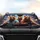 Grizzly Bears Driving Black Sunglasses Urban Cityscape Road Trip Gift Car Sunshade - 4