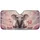 Baby Elephant Pink Bow Roses Peonies Car Interior Upgrade - Gift for Elephant Lovers Car Sunshade - 3