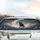 Black Cat Crescent Moon Cherry Blossom – Car Interior Upgrade Cat Lover Gift Car Sunshade - 5