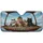 Five Anthropomorphic Cats Road Trip - Road Trip Gift for Cat Lovers Car Sunshade - 3