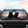 Black Cats Adventure Journey - Car Interior Upgrade for Cat Lovers Car Sunshade - 4
