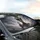 Grey Alien Almond Eyes Cosmic Dust Nebula Interstellar Sky - Car Interior Upgrade Car Sunshade - 6