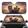 Cats in Sunglasses Driving Desert Highway - Sunset Road Trip Gift for Cat Lovers Car Sunshade - 1