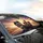 Cats in Sunglasses Driving Desert Highway - Sunset Road Trip Gift for Cat Lovers Car Sunshade - 6