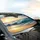 Powerful Foamy Ocean Wave Sandy Beach Sunrise Sunset Road Trip Travel Accessory Car Sunshade - 6