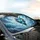 Majestic Eastern Azure Dragon Head Icy Mist Fiery Eyes Car Interior Upgrade Car Sunshade - 6