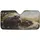 Majestic Hippopotamus Water Lily River Landscape - Wildlife Lover Car Interior Upgrade Car Sunshade - 3