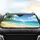 Tropical Beach Palm Tree Golden Sand Ocean - Road Trip Travel Car Sunshade - 4