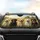 Six Happy Labrador Retrievers - Road Trip Gift for Labrador Lover Car Sunshade - 4