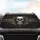 Aged Grunge Human Skull Baroque Acanthus Leaf Scrolls - Car Interior Upgrade Car Sunshade - 4