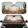 UFO Desert Scene Flying Saucer Cacti - Car Interior Upgrade Car Sunshade - 1