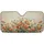 Organic Flowers Broad Petals Stems Leaves Tendrils Floral Field Car Interior Upgrade Car Sunshade - 3