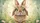 Fluffy Brown Bunny Wildflower Crown Spring Meadow - Car Interior Upgrade for Bunny Lover Car Sunshade - 7