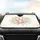 Decorated Easter Eggs Pastel Flowers Green Leaves Car Interior Upgrade Car Sunshade - 4