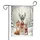 Deer Fox Bunny Winter Woodland - Christmas Holiday Home Decor Gift for Wildlife Lovers Garden Flag - 3