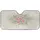 Elegant Pink Rose Garden Sage Green Leaves - Road Trip Travel Essential Car Sunshade - 3