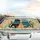 Cats Garden Floral - Car Interior Upgrade Cat Lover Gift Car Sunshade - 5