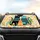 Cats Garden Floral - Car Interior Upgrade Cat Lover Gift Car Sunshade - 4