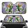 Hummingbird Lilac Blossom Stained Glass - Road Trip Travel Essentials Car Sunshade - 1