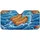 Hot Dogs Buns Mustard Surfing Ocean Waves Car Interior Upgrade Car Sunshade - 3