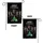 Dancing Skeletons Christmas Tree Gifts With Lights - MERRY Christmas Holiday Decor Garden Flag - 4
