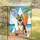 Hello Summer German Shepherd Dog Beach - Summer Decor Gift for Dog Lover Garden Flag - 5