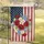 Poppies Daisies Wildflowers American Flag Bouquet - Independence Day Decor for Home Garden Flag - 5