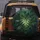 High Contrast Monstera Palm Jungle Foliage - Greenery Travel Essential Spare Tire Cover - 5