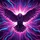 Purple Winged Raven Cosmic Energy Burst - Mystical Art Gift for Fantasy Lover Spare Tire Cover - 6
