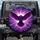 Purple Winged Raven Cosmic Energy Burst - Mystical Art Gift for Fantasy Lover Spare Tire Cover - 1