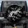 Cherry Blossom Blooms Black Background – Travel Essentials Car Decor Spare Tire Cover - 1