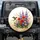 Ruby-throated Hummingbird Poppy Bluebell Delphinium Cosmos - Wildlife Lover Gift Spare Tire Cover - 1