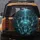 Glowing Turquoise Vortex Canyon Waterfalls Jagged Cliffs - Adventure Travel Spare Tire Cover - 5