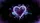 Swirling Ethereal Cosmic Lavender Violet Sky Blue Hearts - Road Trip Travel Accessory Car Sunshade - 7