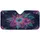 Iridescent Hibiscus Tropical Jungle - Car Interior Upgrade Car Sunshade - 3