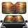 Dense Grove Autumn Trees Meandering Stream Forest Landscape - Thoughtful Road Trip Gift Car Sunshade - 1
