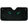 Glowing Emerald Predator Eyes Dark Creature - Road Trip Gift Car Interior Upgrade Car Sunshade - 3