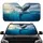 Breaching Humpback Whale Paddleboarder Sunburst Ocean Scenery - Car Interior Upgrade Car Sunshade - 1